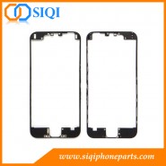 cadre noir pour iphone 6, cadre en aluminium de téléphone portable, cadre pour iphone 6, cadre lcd pour iphone 6, remplacement pour iphone 6 cadre